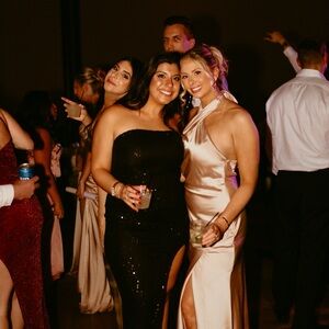 Hello Molly Elegant Black Sequin Gown